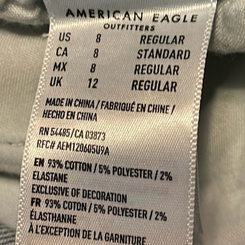 American Eagle Outfitters Blue Denim Skirt - Picture 4 of 4